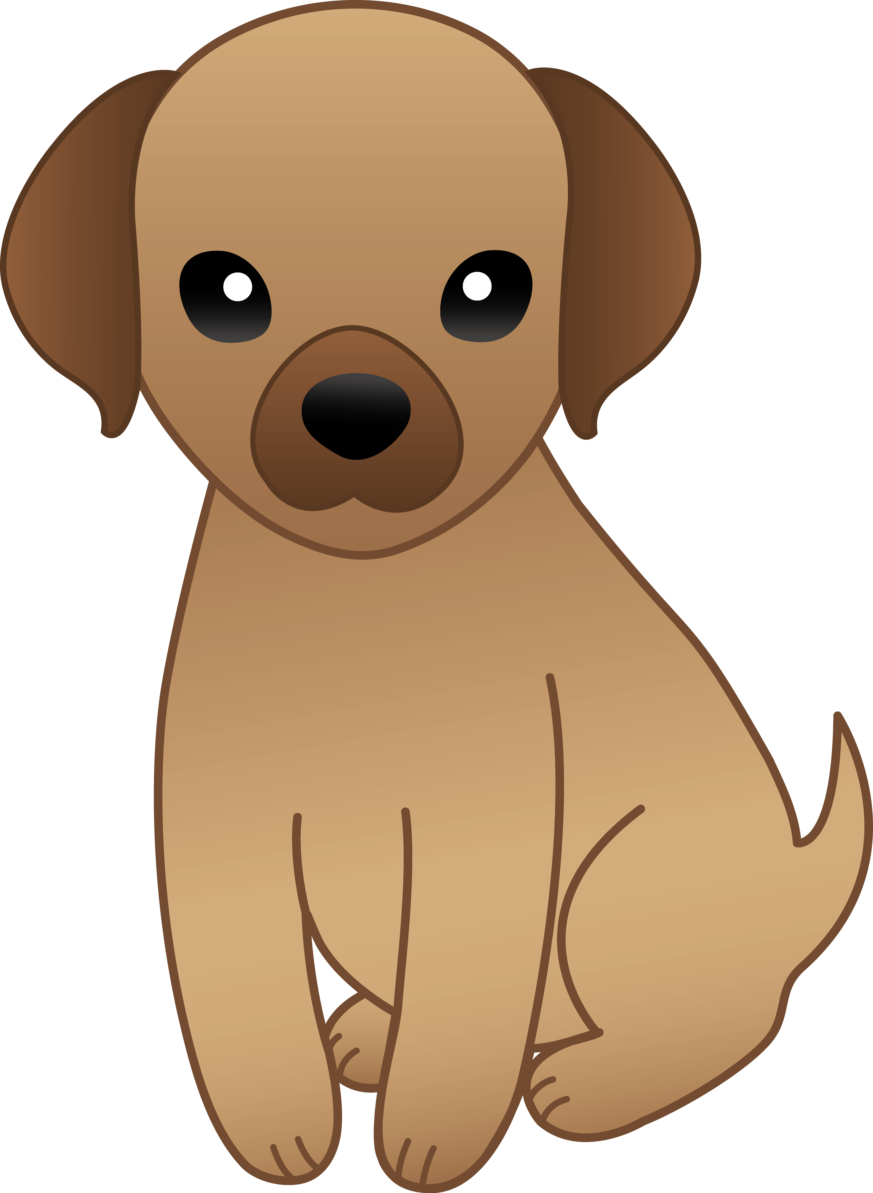 Free Hd Anime Clipart - Animated Dog, Transparent background PNG HD thumbnail