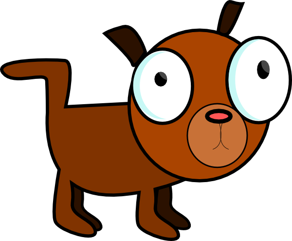 Images Of Cartoon Dogs   Clipart Library - Animated Dog, Transparent background PNG HD thumbnail