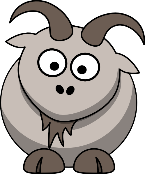Download This Image As: - Animated Goat, Transparent background PNG HD thumbnail