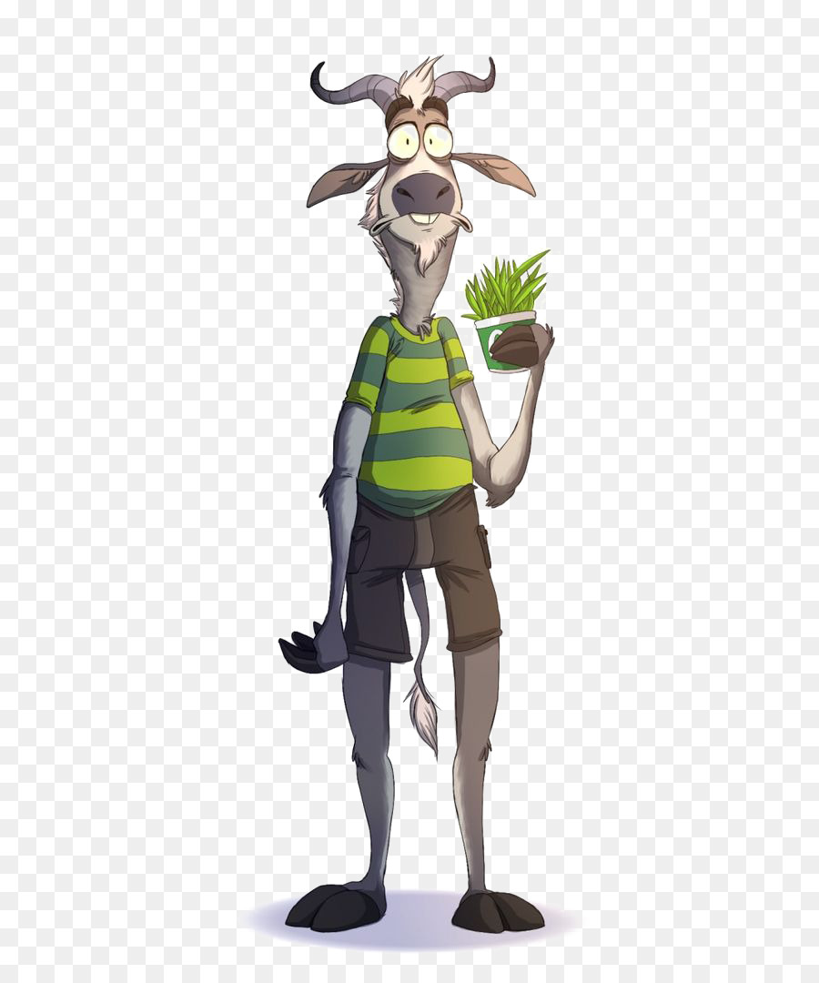 Goat Character Model Sheet Animated Cartoon   Mr. Goat - Animated Goat, Transparent background PNG HD thumbnail