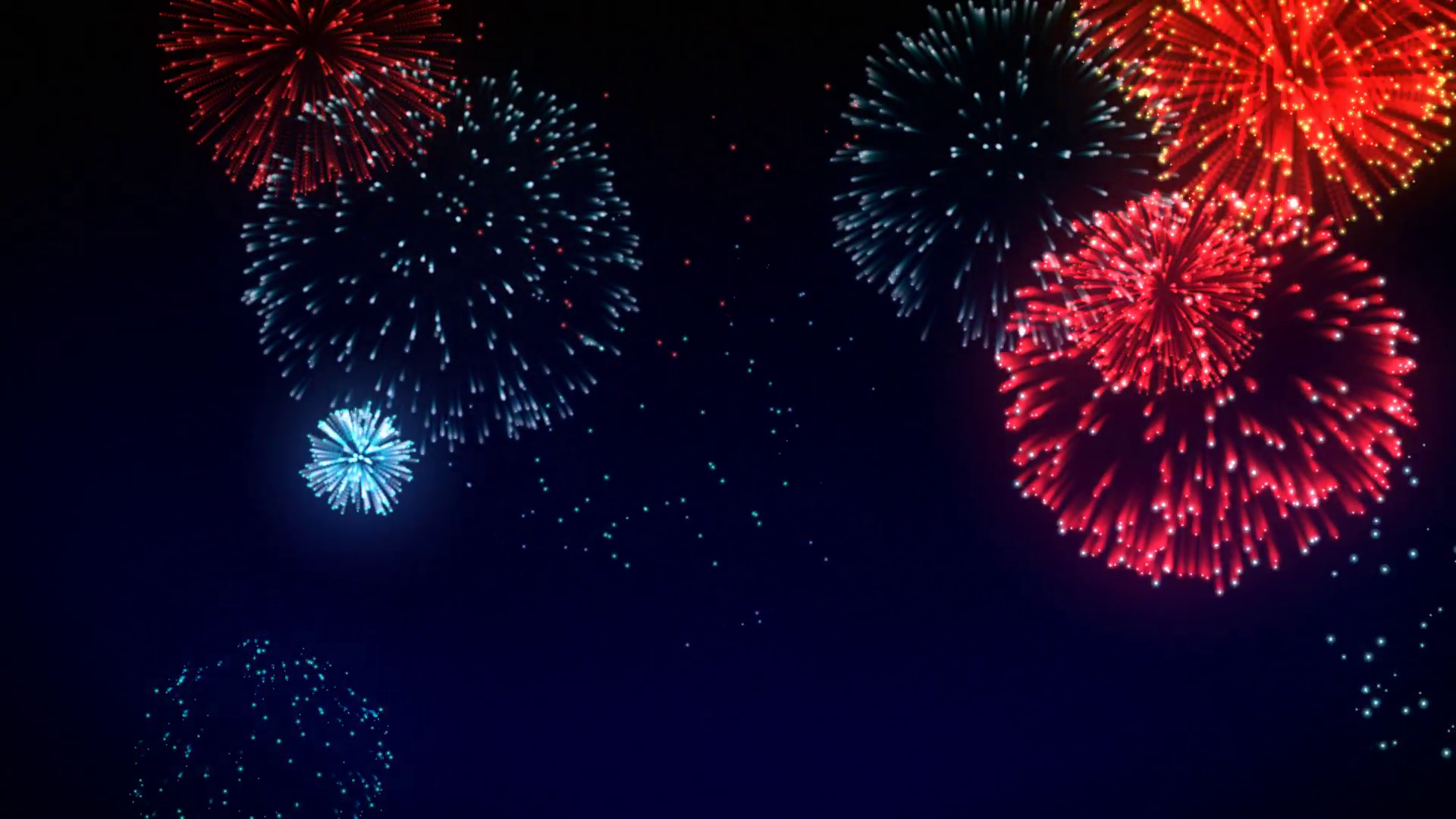 Animated Png Hd Fireworks Hdpng.com 1920 - Animated Fireworks, Transparent background PNG HD thumbnail