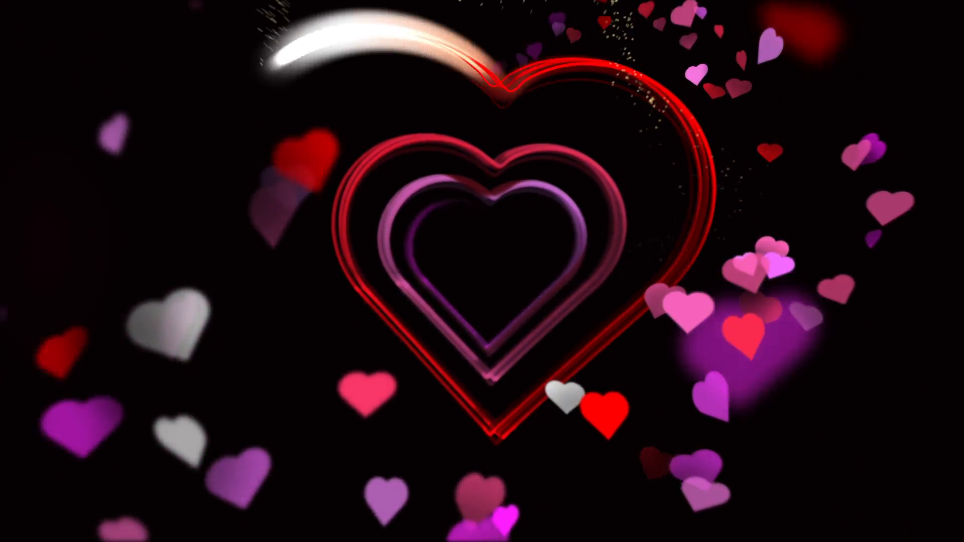 Heart Of Love Valentineu0027S Day Animation Loop Motion Background   Videoblocks - Animated Valentines Day, Transparent background PNG HD thumbnail