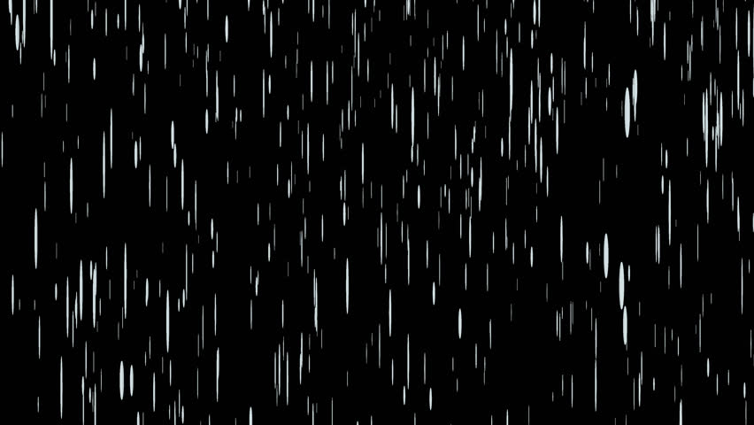 Animated Very Heavy Rainfall In 4K. Transparent Background   Alpha Channel Embedded With 4K Png - Rain, Transparent background PNG HD thumbnail