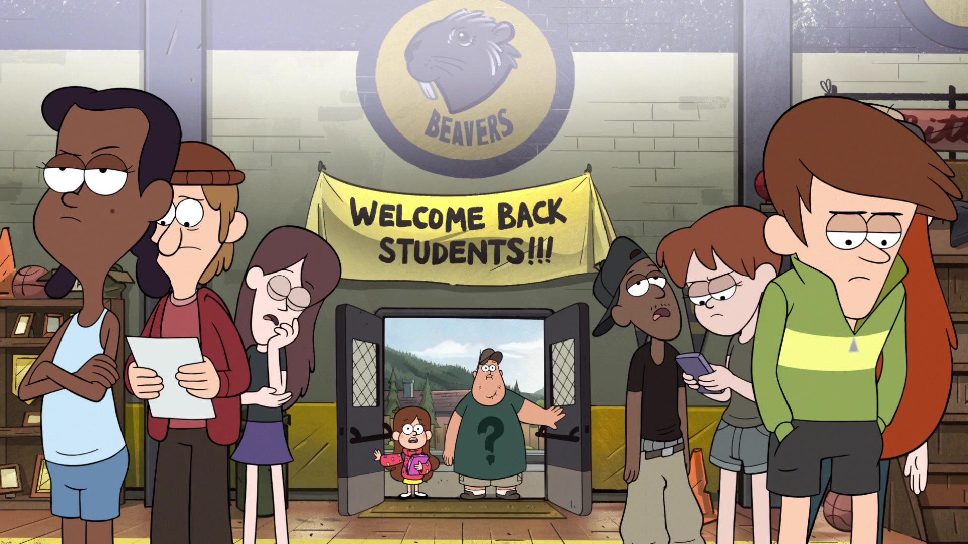 S2E17 Welcome Back.png - Animated Welcome Back, Transparent background PNG HD thumbnail