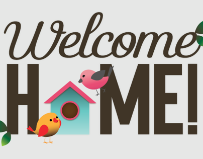 Animated Welcome Back Png - Welcome Home Graphics, Transparent background PNG HD thumbnail