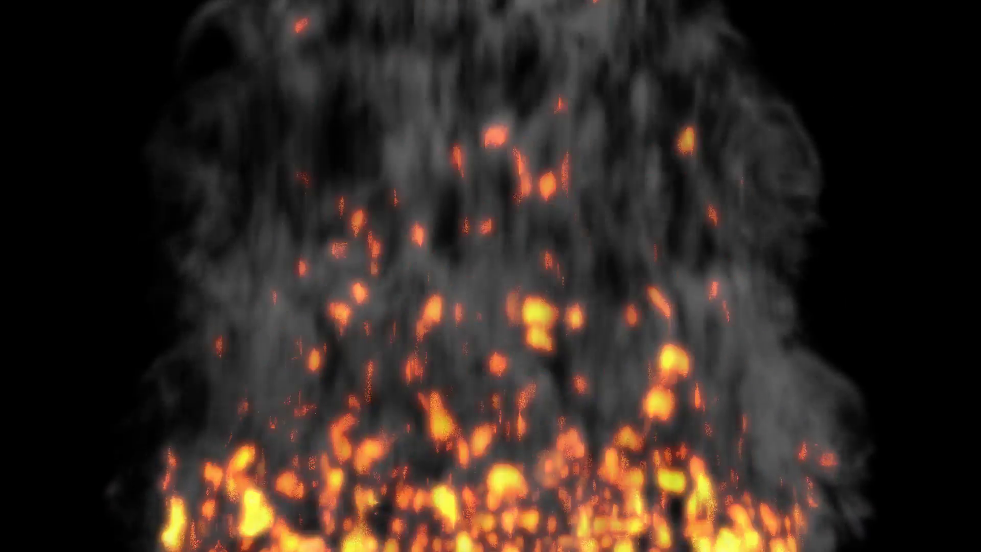 Animated Realistic Fire With Smoke On Transparent Background 4 (Alpha Channel Embedded With Hd Png - Animation, Transparent background PNG HD thumbnail