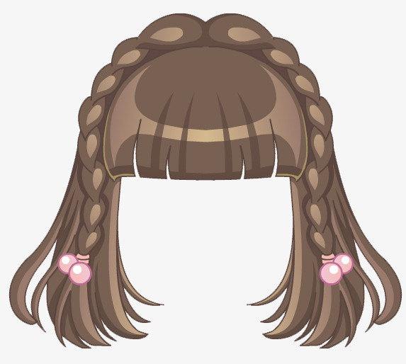Cute Girls Hairstyle, Anime, Girl, Hair Png And Psd - Anime Hair, Transparent background PNG HD thumbnail