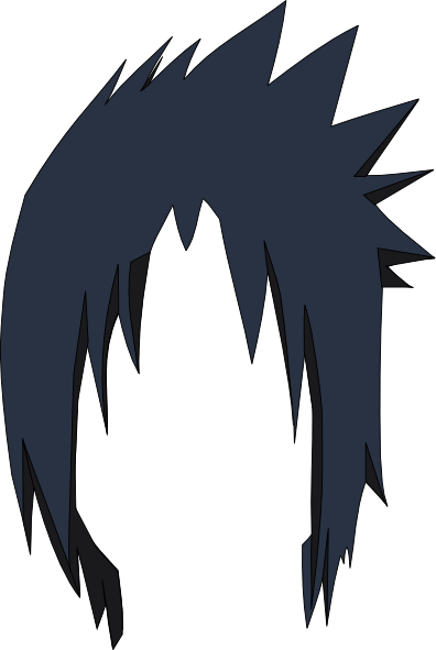 Download This Image As: - Anime Hair, Transparent background PNG HD thumbnail