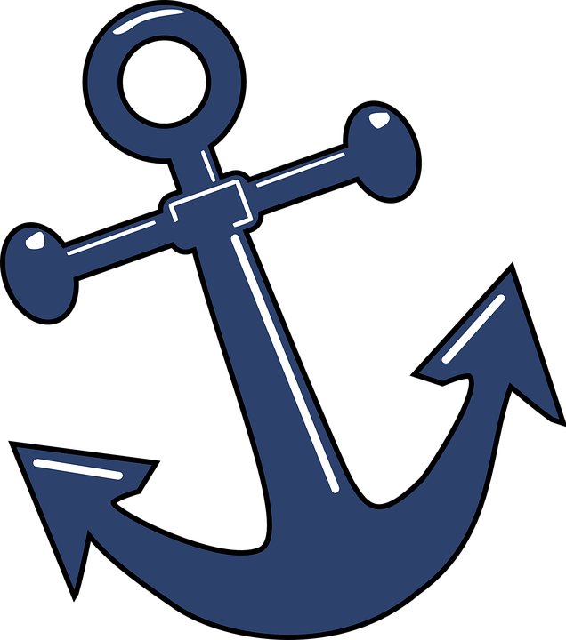 Anchor, Shiny, Symbol, Design, Icon, Isolated, Nautical - Anker, Transparent background PNG HD thumbnail