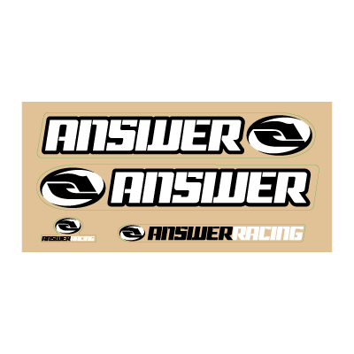 Answer Racing (.eps) Vector Logo - Answer Racing Vector, Transparent background PNG HD thumbnail