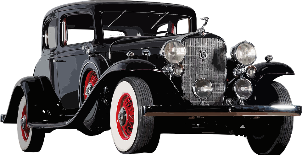 Classic Car Png Image - Antique Car, Transparent background PNG HD thumbnail