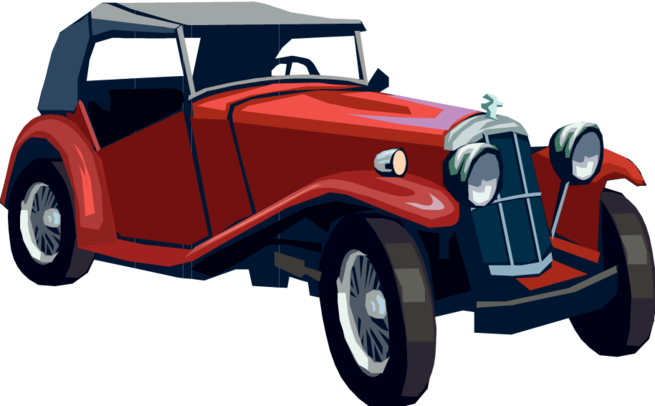 Pin Classic Car Clipart Classical #4 - Antique Car, Transparent background PNG HD thumbnail