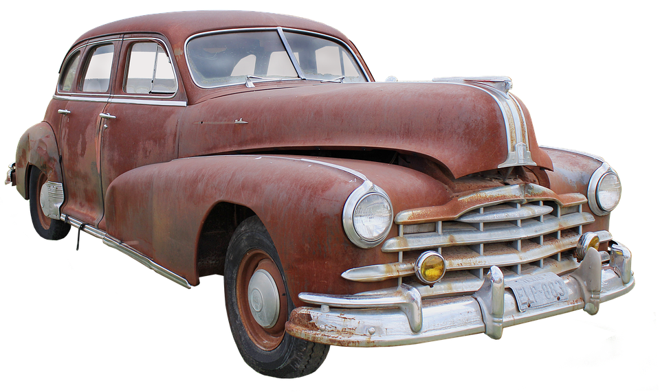Pontiac Usa Wreck Dare Corrosion Car Wreck - Antique Car, Transparent background PNG HD thumbnail