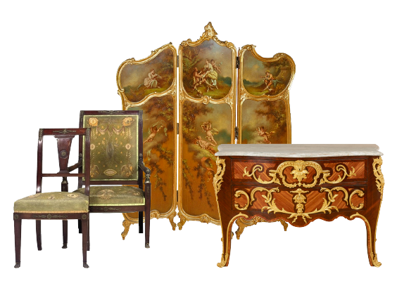 Our Antique Furniture Serves More Than Just Practical Necessity: Each Piece Is A Work Of Art, Exquisite And Unmatched. - Antique Shop, Transparent background PNG HD thumbnail