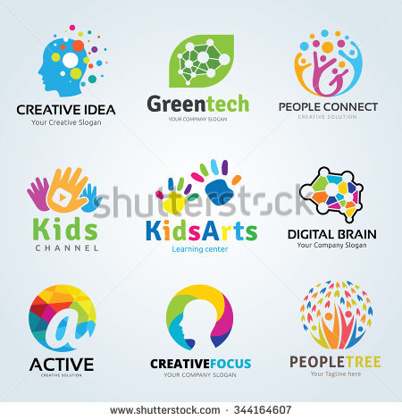 Logo Set,logo Collection,idea Logo,kids Logo Collection,family Logo, - Aplic Art Vector, Transparent background PNG HD thumbnail