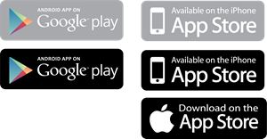 App Store And Google Play Log