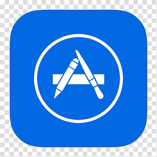 Blue Area Text Symbol, Metroui Apps Mac App Store, Appstore Logo Pluspng.com  - App Store, Transparent background PNG HD thumbnail