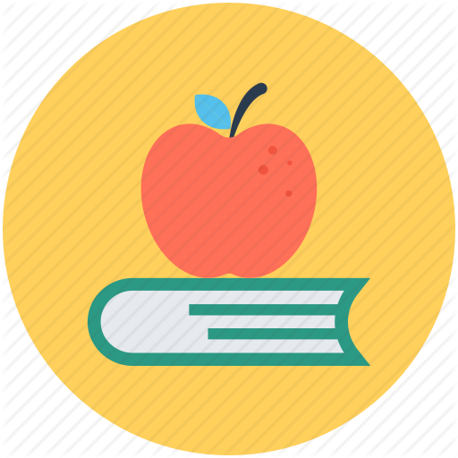Apple, Book, Diet Book, Diet Guide, Nutrition Book Icon - Apple And Book, Transparent background PNG HD thumbnail