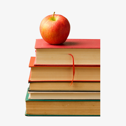 Book On The Pile Of Apples, Book Pile, Apple, Stacked Png Image And - Apple And Book, Transparent background PNG HD thumbnail