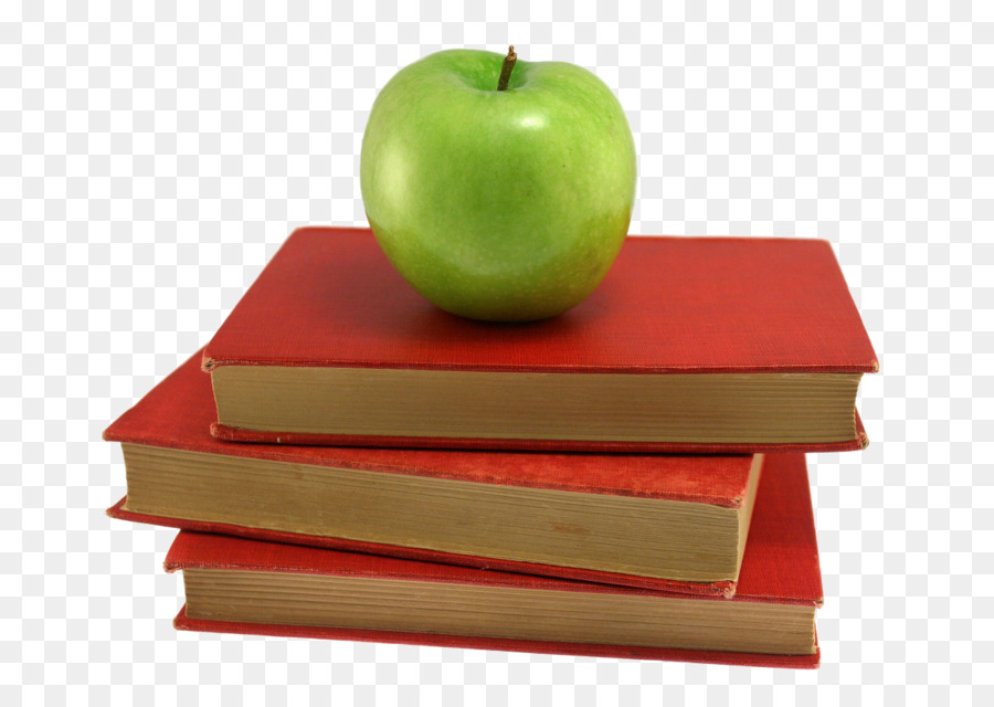 United States Book Apple Publishing Teacher   Green Apple On Book - Apple And Book, Transparent background PNG HD thumbnail