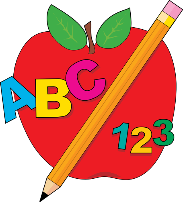 Abc Apple And Pencil.png. Teacher Hdpng.com  - Apple For Teachers, Transparent background PNG HD thumbnail