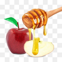 Apples And Honey Png - Apple, Apple, Stick, Honey Png Image And Clipart, Transparent background PNG HD thumbnail