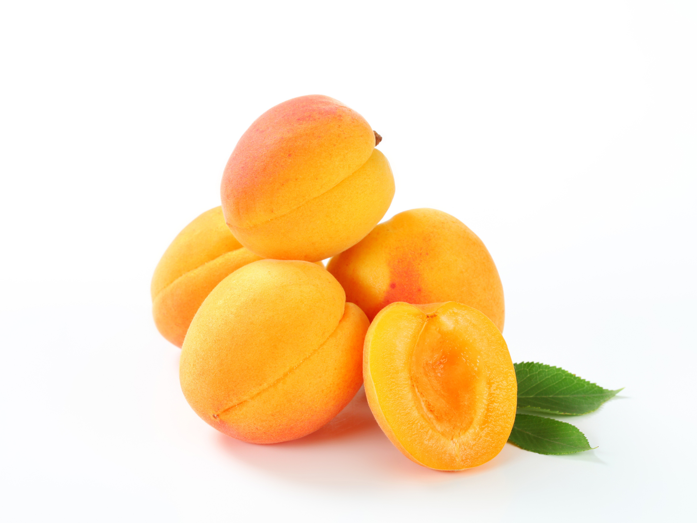 Apricot White Background Hd Images - Apricot, Transparent background PNG HD thumbnail