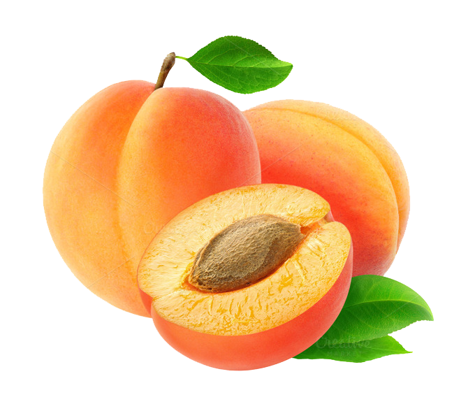 Apricots in Closeup PNG image