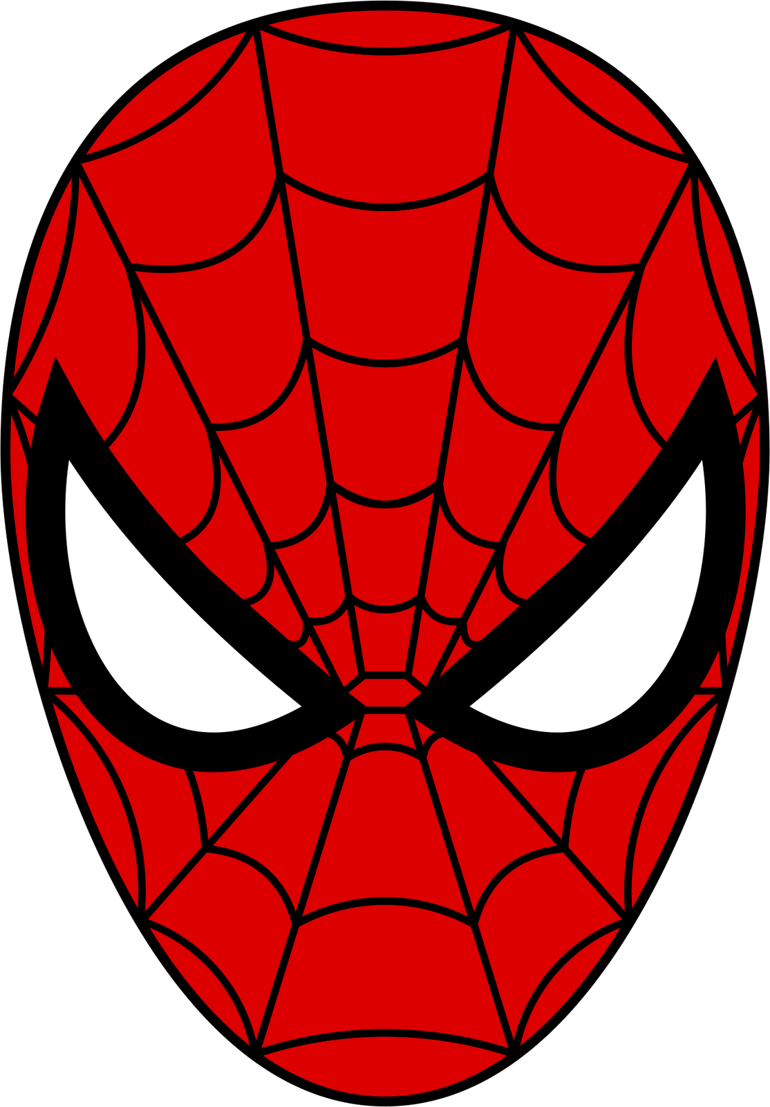 Spiderman Face Clipart Clipartfest - Aranha Vector, Transparent background PNG HD thumbnail