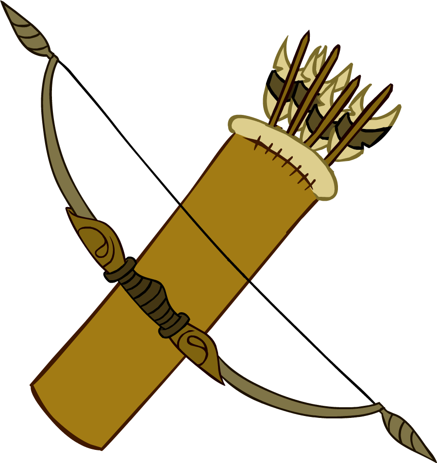 Bow And Arrows.png - Archery Bow And Arrow, Transparent background PNG HD thumbnail