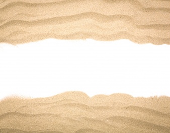 Fantastic Frame Made With Sand - Arena Vector, Transparent background PNG HD thumbnail