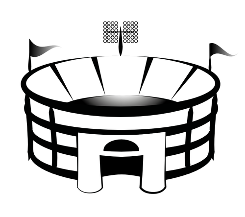 Football Arena Vector Drawing - Arena Vector, Transparent background PNG HD thumbnail