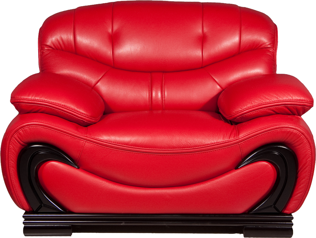 Red Armchair Png Image - Armchair, Transparent background PNG HD thumbnail