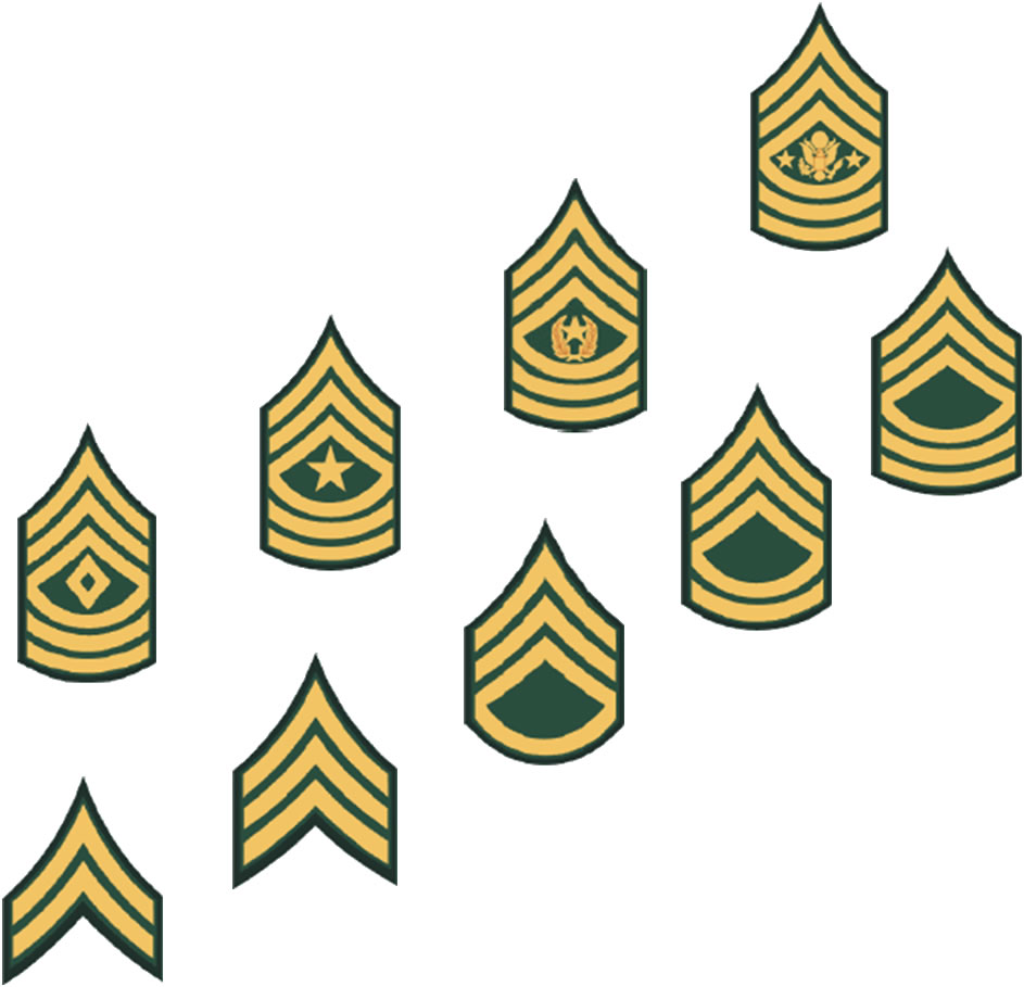 Army Nco Rank Insignia Clipart - Army Csm Rank, Transparent background PNG HD thumbnail