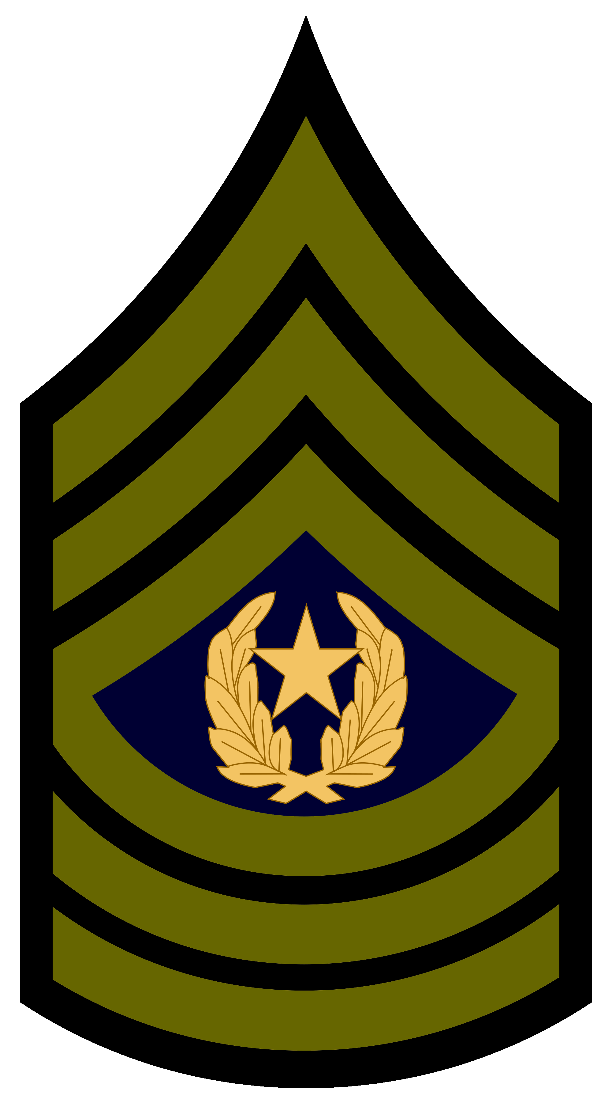 . Hdpng.com Military Rank Insignia Sergeant Subdued; Unsc A Command Sergeant Majorpng Hdpng.com  - Army Csm Rank, Transparent background PNG HD thumbnail