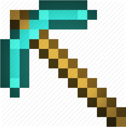 Art, Axe, Craft, Mine, Minecraft Icon - Minecraft, Transparent background PNG HD thumbnail