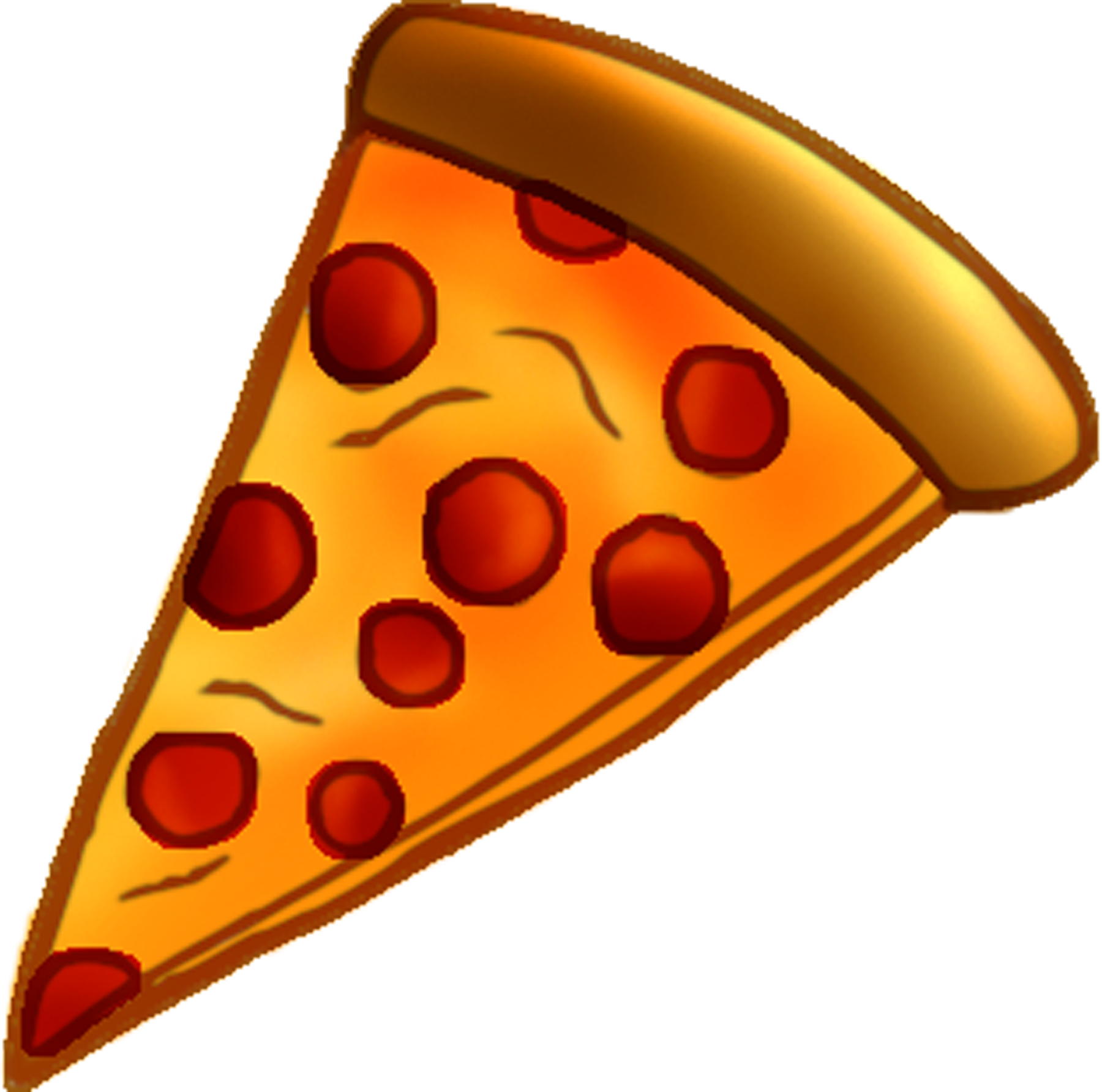 Pizza Slice Clipart - Art, Transparent background PNG HD thumbnail
