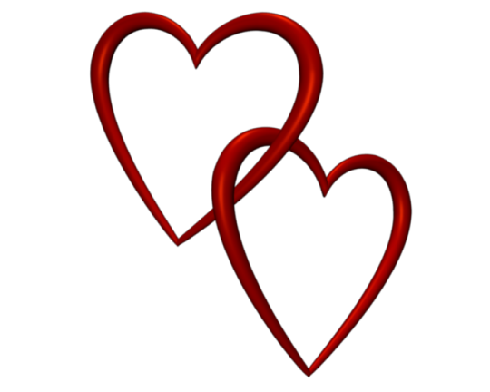 Entangled Red Love Hearts Transparent Background Valentine Clip Art Wzydou Clipart - Art Transparent Background, Transparent background PNG HD thumbnail
