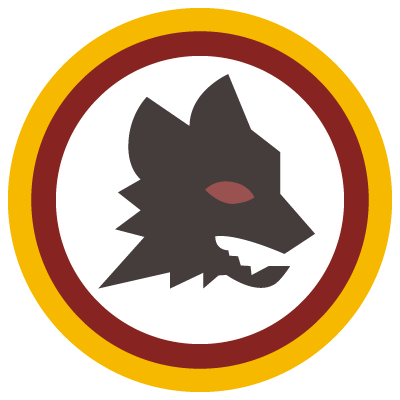 As Roma@3. Logo 80U0027S.png - As Roma 80, Transparent background PNG HD thumbnail