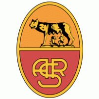 As Roma 70U0027S (Old) Logo Vector   As Roma Club Vector Png - As Roma Club Vector, Transparent background PNG HD thumbnail