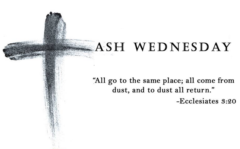 Happy Ash Wednesday 2017