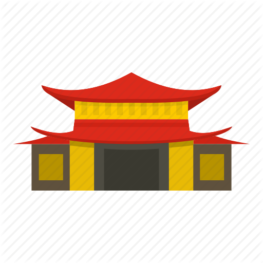 Architecture, Asia, Building, China, Chinese, Culture, Temple Icon - Asian Culture, Transparent background PNG HD thumbnail
