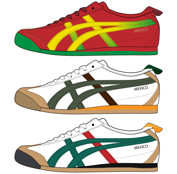 Asics Shoes Free Vector Free Download - Asics 06 Vector, Transparent background PNG HD thumbnail