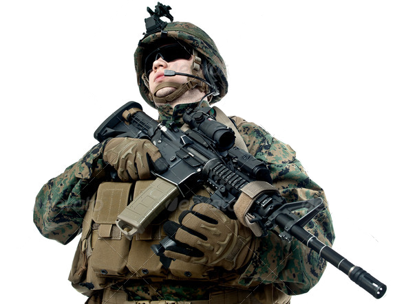 Png Military Soldier Hdpng Pluspng.com 590   Png Military Soldier - Asker, Transparent background PNG HD thumbnail