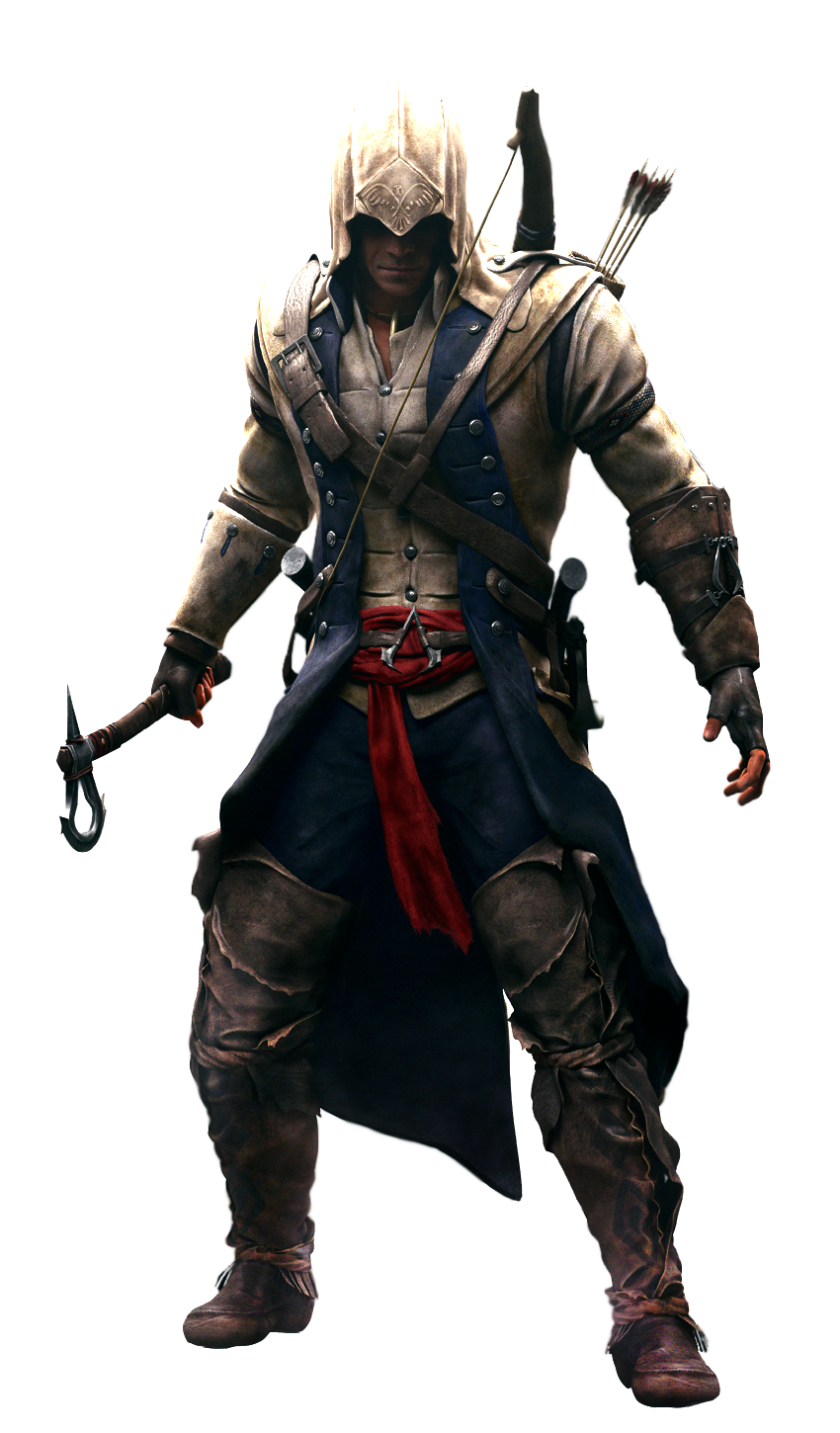 Aci Connor - Assassins Creed, Transparent background PNG HD thumbnail