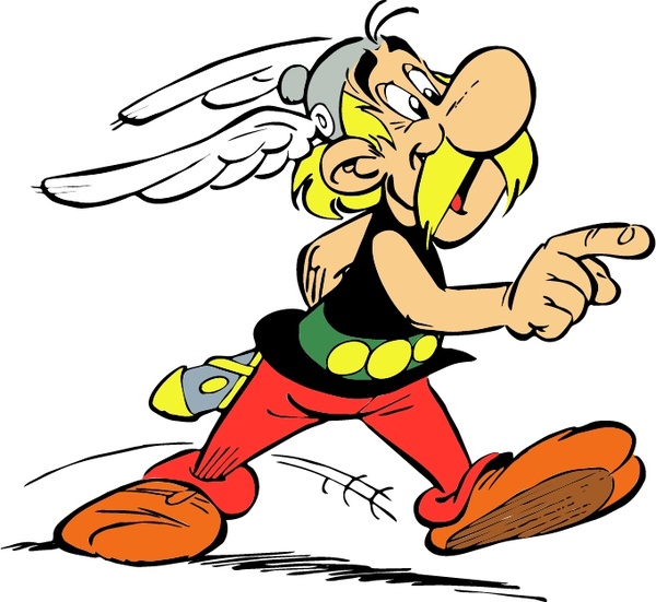 Asterix 74 Asterix 74 vector.