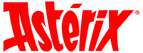 Vector logo Asterix vector
