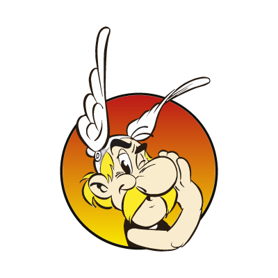 Asterix Cartoon Vector Logo (.eps, .ai, .cdr, .pdf, .svg) Free Download - Asterix Vector, Transparent background PNG HD thumbnail