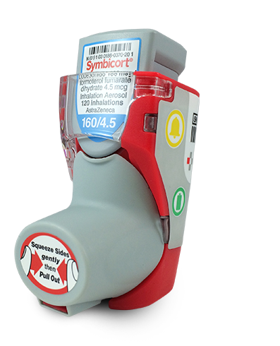 Smartinhaler™ Is The Worldu0027S Most Clinically Proven Asthma And Copd Medication Adherence Solution. - Asthma Inhaler, Transparent background PNG HD thumbnail