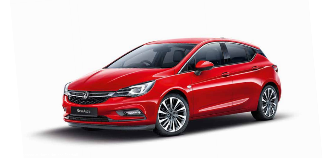 Image Of New Vauxhall Astra On White Background - Astra, Transparent background PNG HD thumbnail